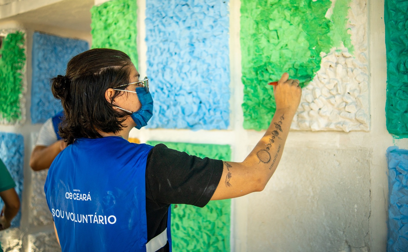Ambiental Ceará revitaliza nova sede de ONG em ação de voluntariado no Cocó, em Fortaleza