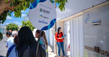 Em Itaitinga, Ambiental Ceará mobiliza moradores para aderir ao serviço de esgoto